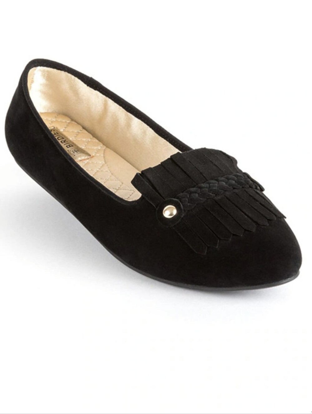 Birdies The Swift Suede Loafer Slippers Size 10